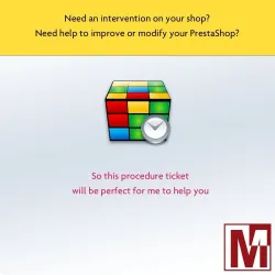 Intervention ticket on PrestaShop
