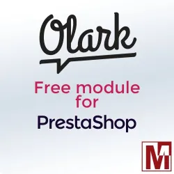 Free PrestaShop module to install Olark Live Chat