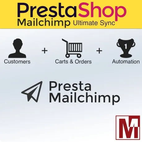 PrestaShop module for synchronization with Mailchimp
